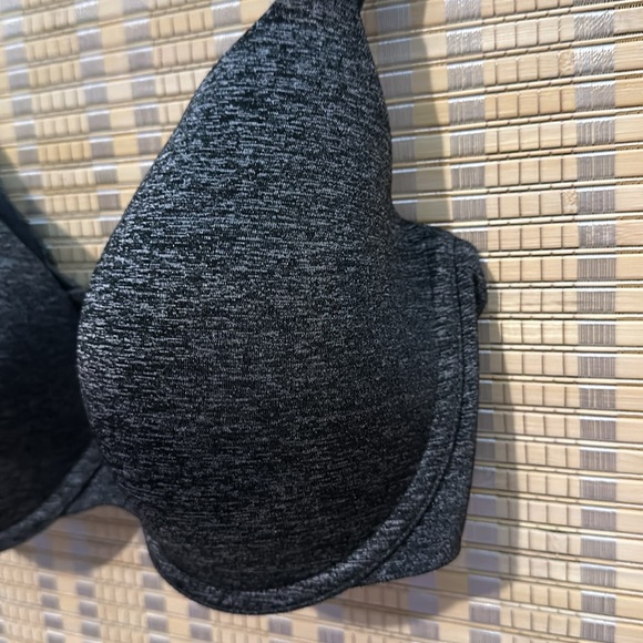 Victoria's Secret Uplift Semi Demi Slate Gray Bra Padded Underwire 36D - Picture 7 of 15